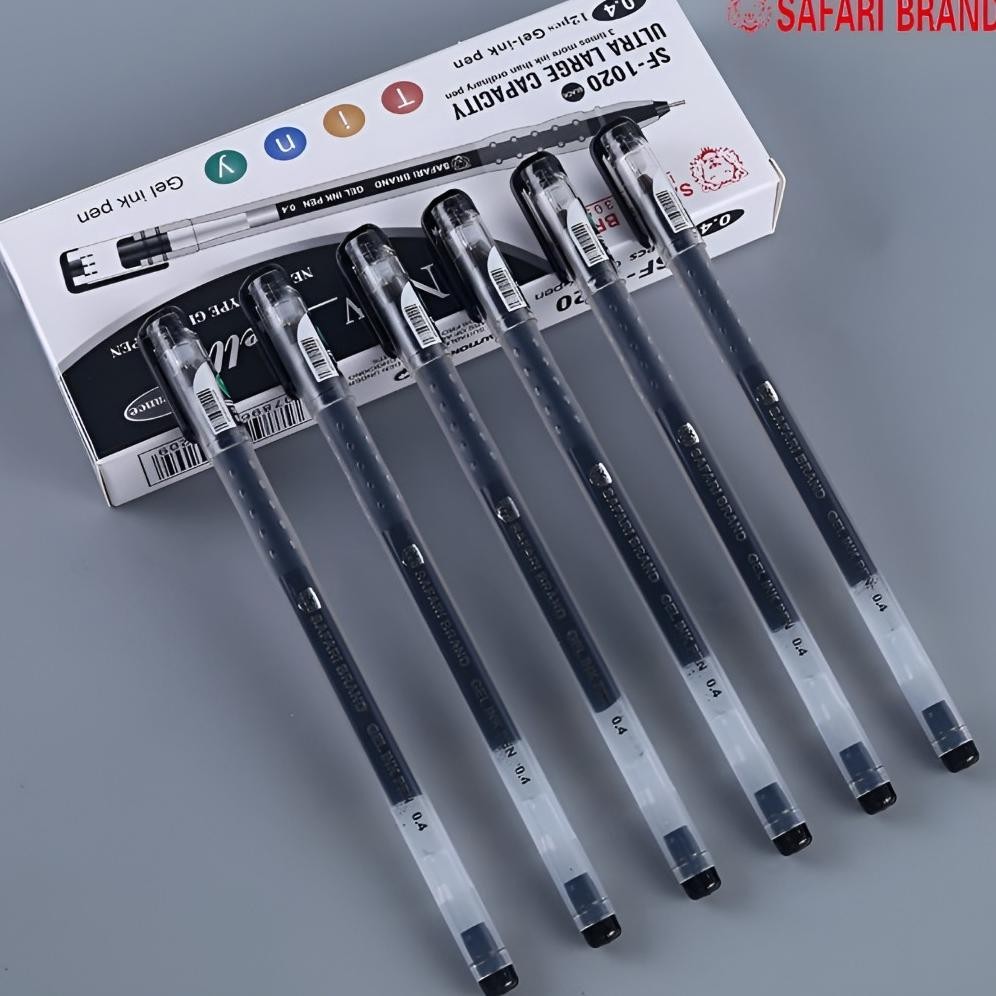 

Terbaru (Sf1020-Lusin) Pulpen Bolpen Bolpoin Bolpoint Pena Gell Pen Office Hitam Atau Biru Zuixua Zuixua/Merk Safari Brand New Jell Pen 0.4Mm Best Seller