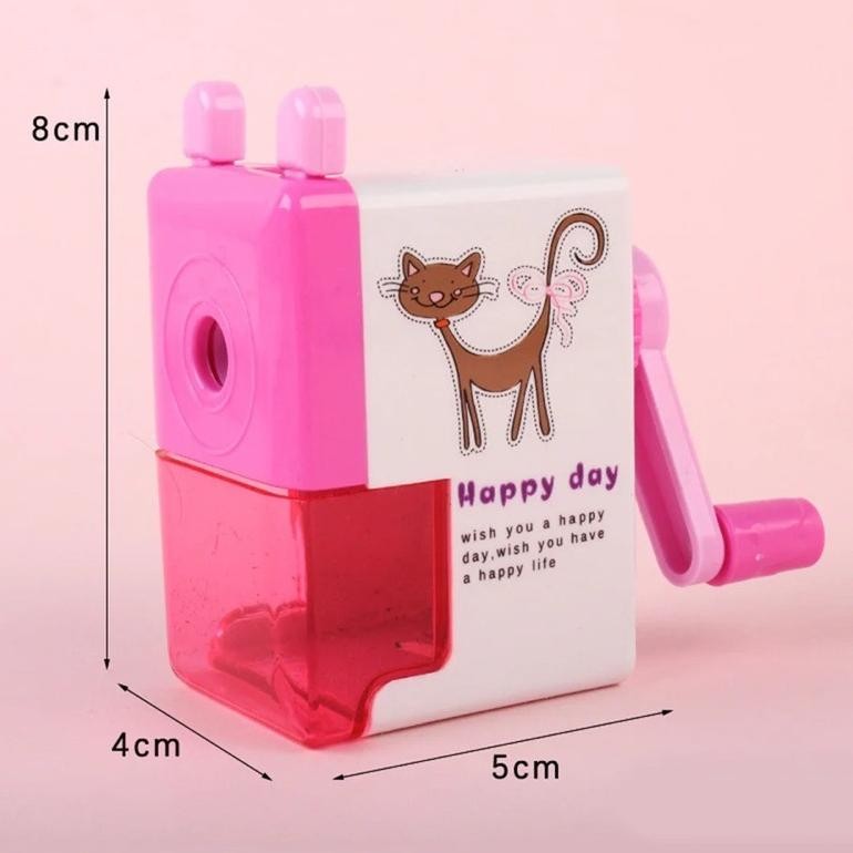 

Mudah Digunakan Rautan Pencil Putar Unik Serutan Rautan Serutan Pensil Putar Gaya Kartun Sharpener Rautan