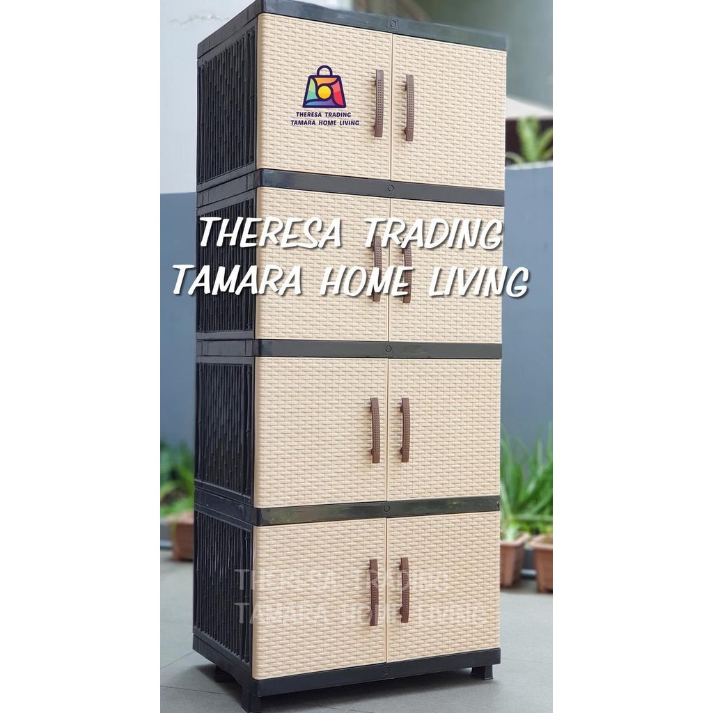 

TERMURAH LEMARI PLASTIK KRONOS 4 JUMBO BESAR SUSUN 4 FURNITURE CABINET 4 HAMBALAN