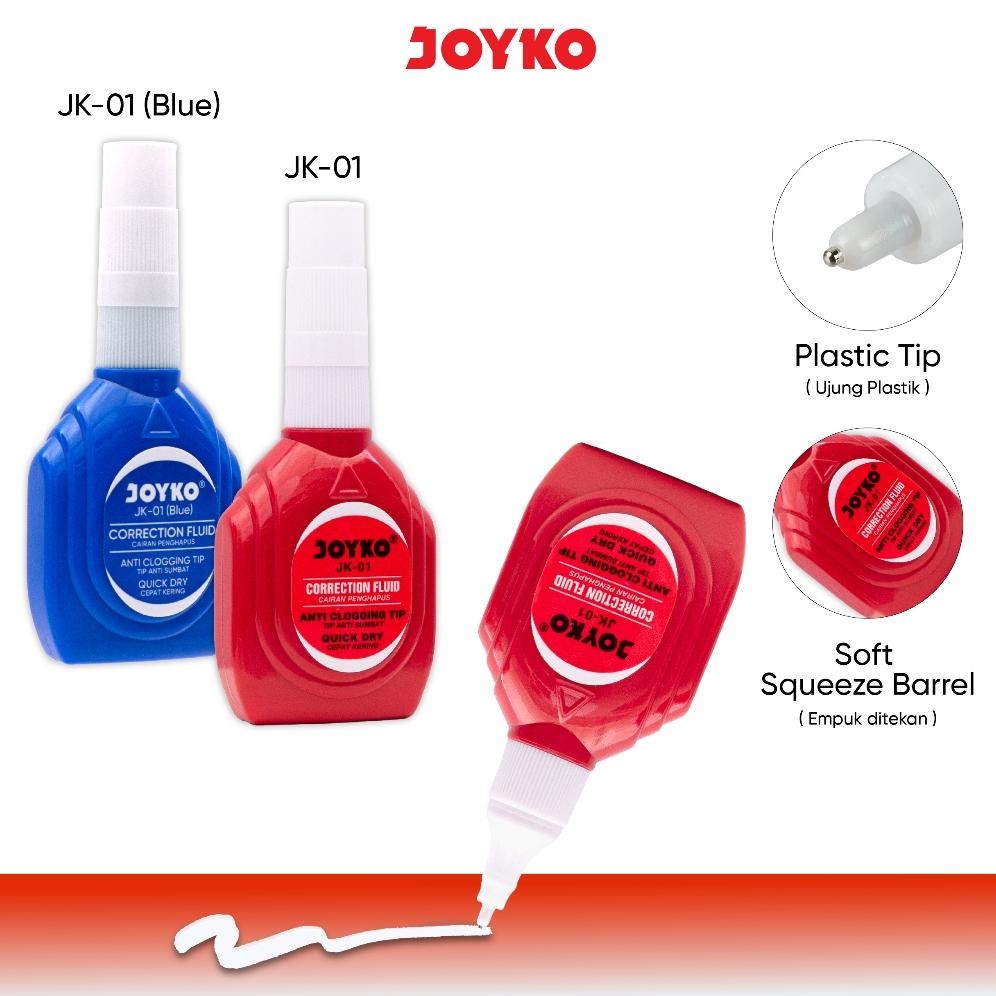 

Pilihan Tepat Joyko Correction Fluid Jk-01Tipex Cair Joyko Jk01 Tipx Tip-Ex 1 Box Lusin Murah [12Pcs]
