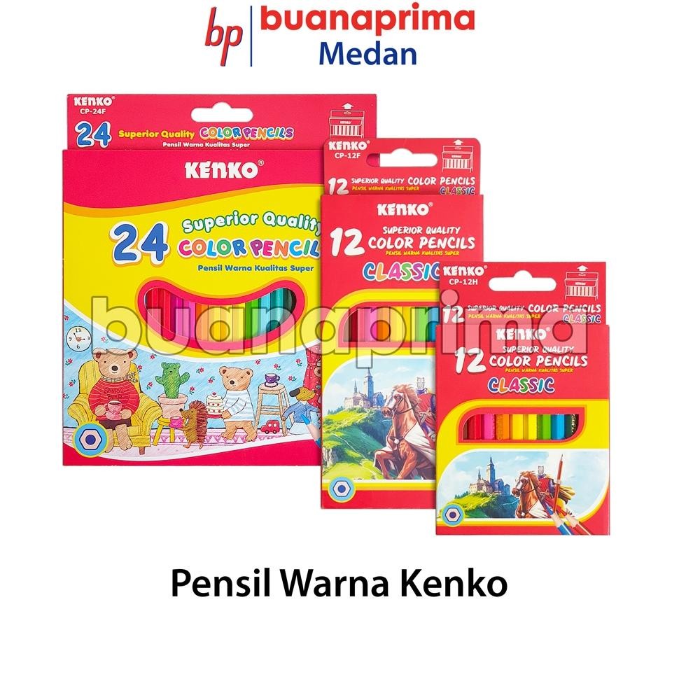 

Keuntungan Pensil Warna Kenko 12 24 Warna Panjang Pendek Pencils Colour
