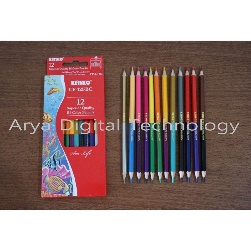 

Tepat Guna Pensil Warna Kenko 24 Warna Cp-12 Fbc 12 Bicolor Pencil Murah Bagus