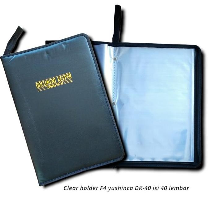 

HOT PROMO MAP DOKUMEN FILE HOLDER ISI 40 KULIT PVC SLETING DOCUMENT KEEPER FOLIO
