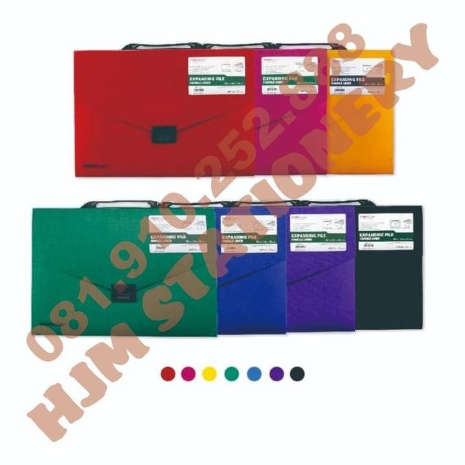 

HRG DISKON InterX Expanding File Handle 12 Tabs Linen Series EFX600F