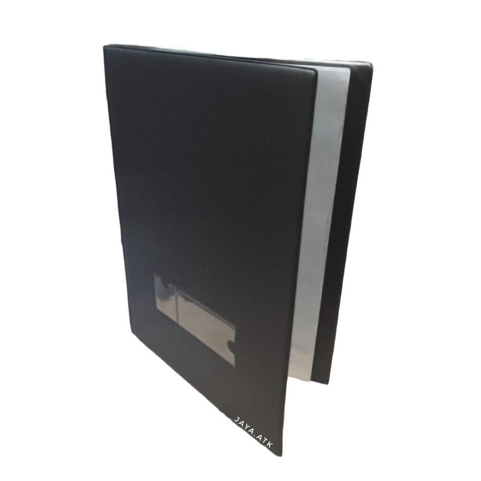 

SALE MAP PLASTIK DOKUMEN CLEAR HOLDER IJAZAH FOLIO F4 20 KULIT HITAM FL-20