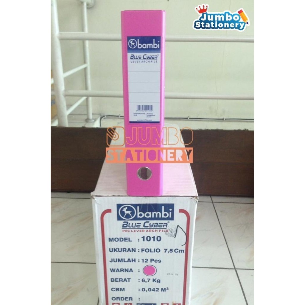 

PROMO Odner Bambi BRIGHT PINK 1010 Folio 7,5cm