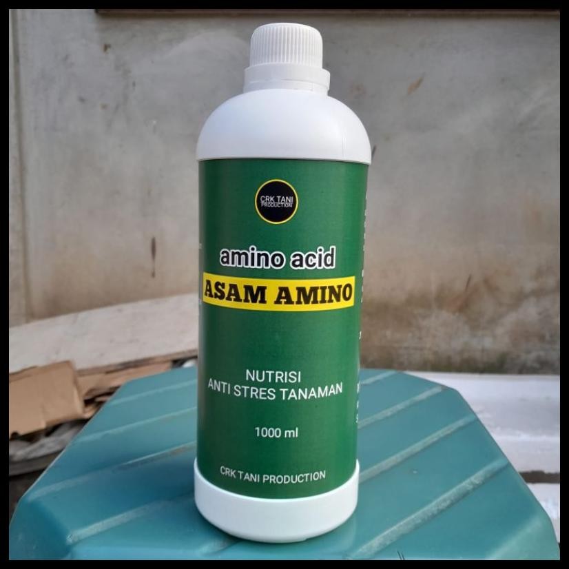 PUPUK ORGANIK CAIR ASAM AMINO PLUS ZPT 1 LITER NUTRISI ANTI STRES UNTUK TANAMAN MENYUBURKAN MEDIA TA