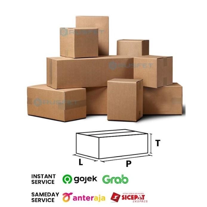 

Kardus Packing Box Packing Kotak Polos Cokelat Satuan