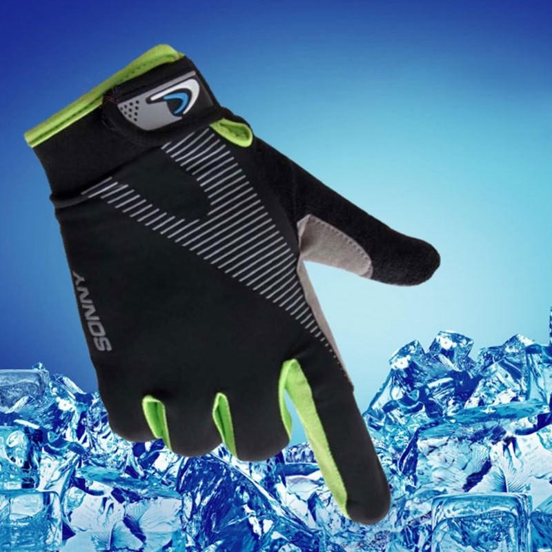 Sarung Tangan Sepeda Motor Pria Sonny Anti Slip Sport Gloves Size L Full Finger Road Bike Racing