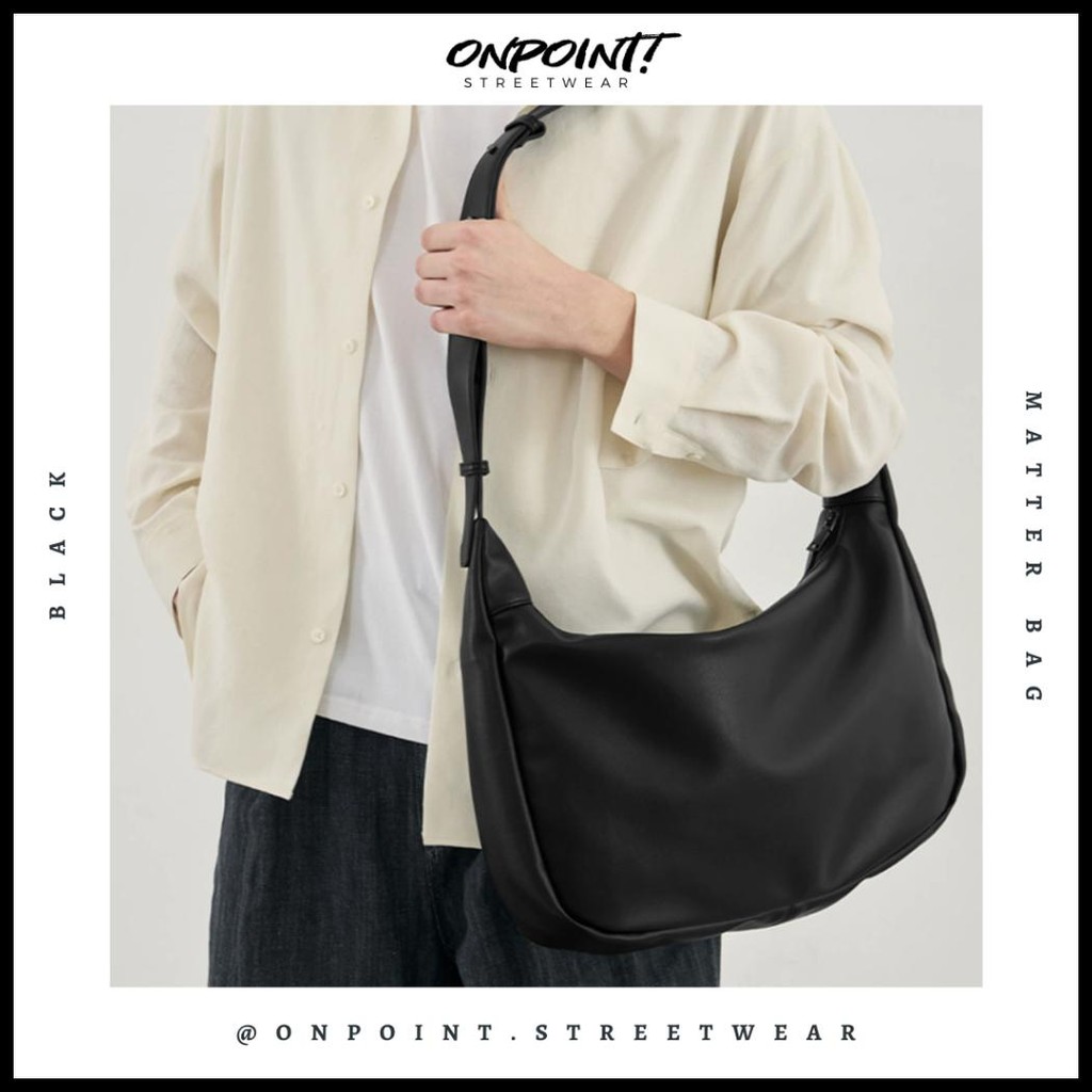 MATTER BAG - TAS PRIA SELEMPANG SLING BAG UNISEX TAS PRIA KEREN TAS PINGGANG PRIA TAS PINGGANG WANIT