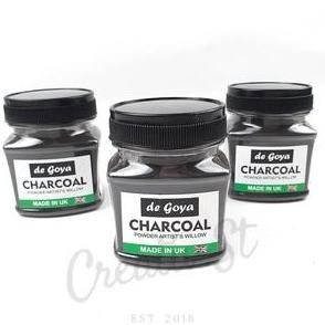 

Hot Sale !!! De Goya Serbuk Conte Arang Charcoal Powder Artist Willow 30 Gr