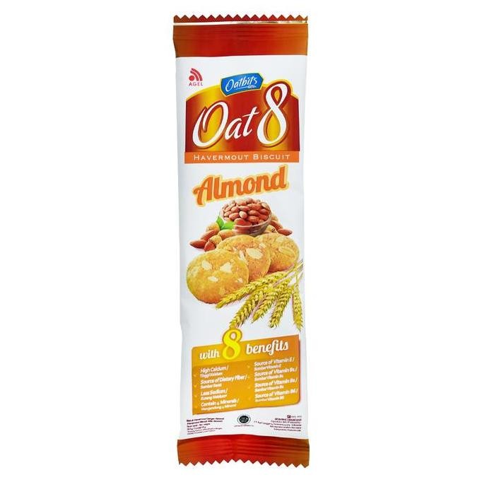 

.........] OatBits Almond 28.5 / Biskuit Havermout Dengan Almond