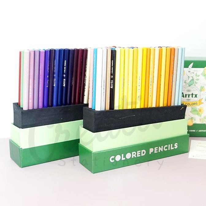 

Big Sale !!! Arrtx Pensil Warna Premium 126 Warna Colored Pencil