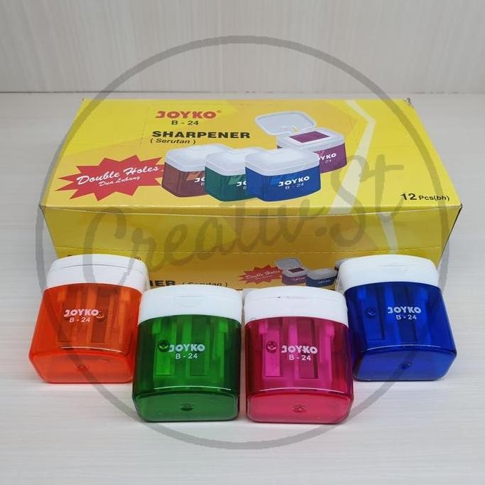 

Hot Sale !!! Joyko Sleper Serutan Sharpener Tangan Wadah B-24