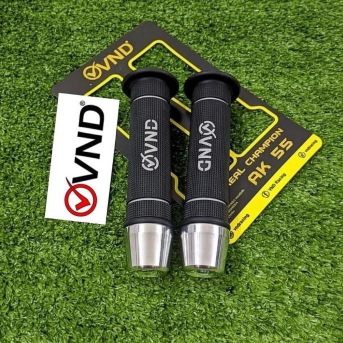 Paket Variasi 2In1 Handgrip Vnd Ak55 + Jalu Stang Chrome Model Pcx Sarung Gas Jalu Stang Universal M