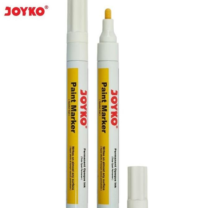 

Segera Miliki !!! Joyko Spidol Putih Perak Emas Ptm-37 Paint Marker Spidol Cat Permanen