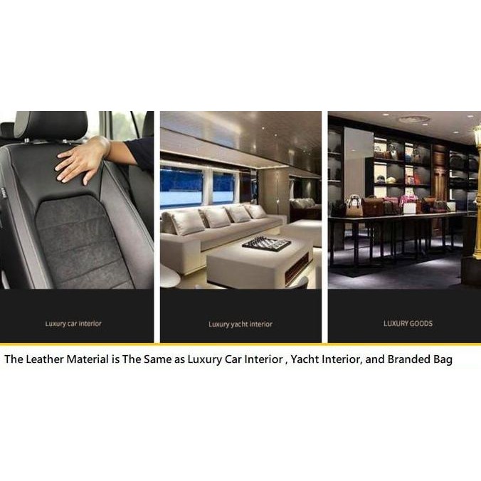 Toyota Kijang Innova Zenix Setir Mobil Cover Kulit Asli Stir Suede - Asli