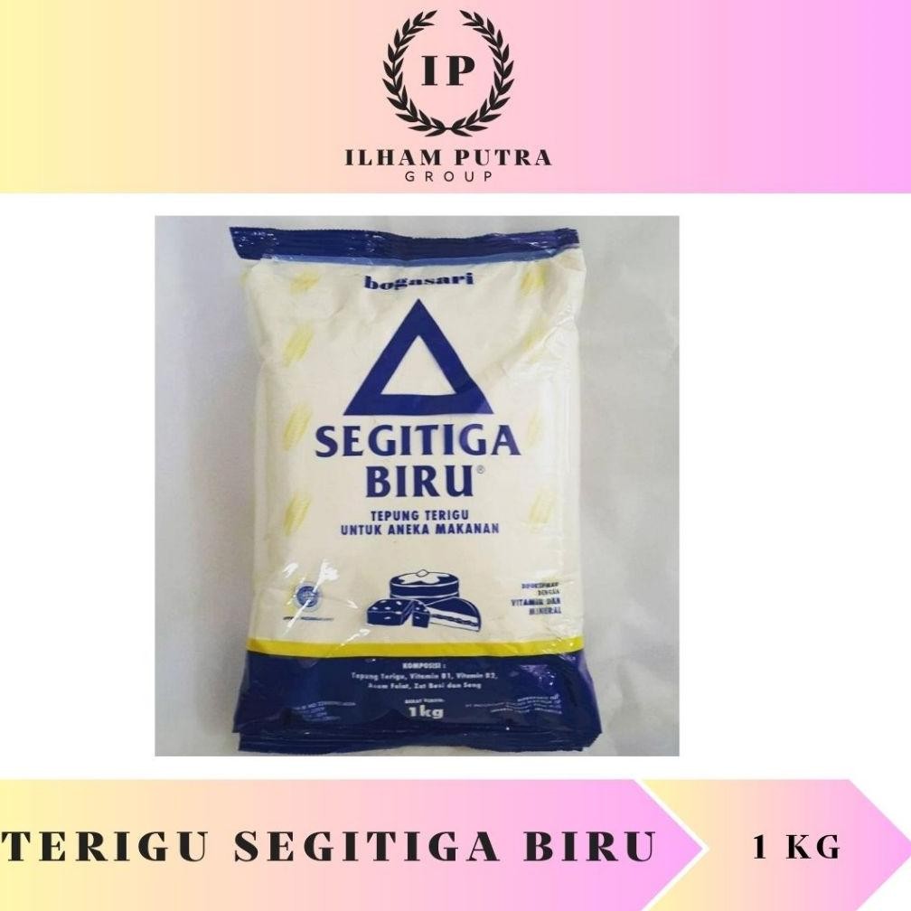 

READY STOCK tepung segitiga biru kemasan 1kg