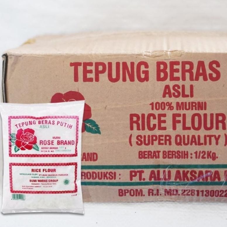 

READY STOCK TEPUNG Beras Putih Rose Brand / 1 karton