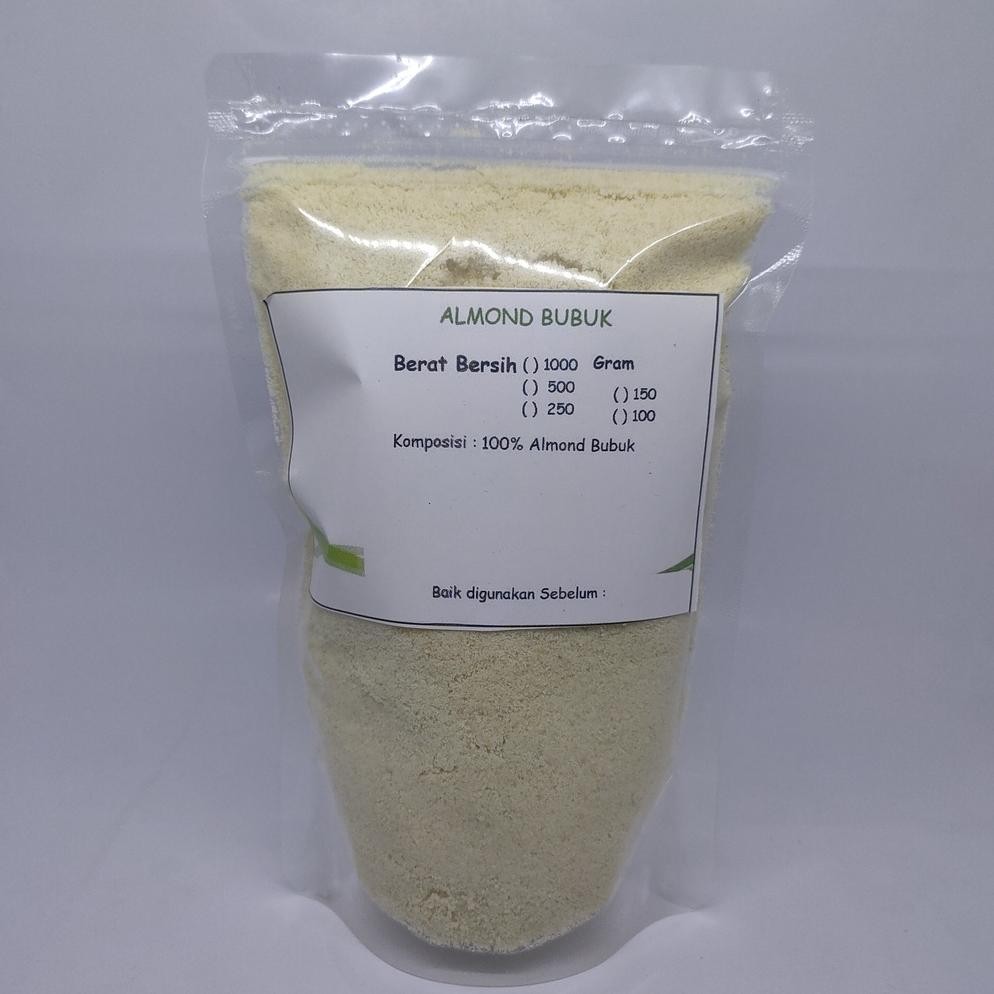 

READY STOCK 250gr Almond Flour - Tepung Almond Bubuk - Keto - Murni 100% Tepung Almond