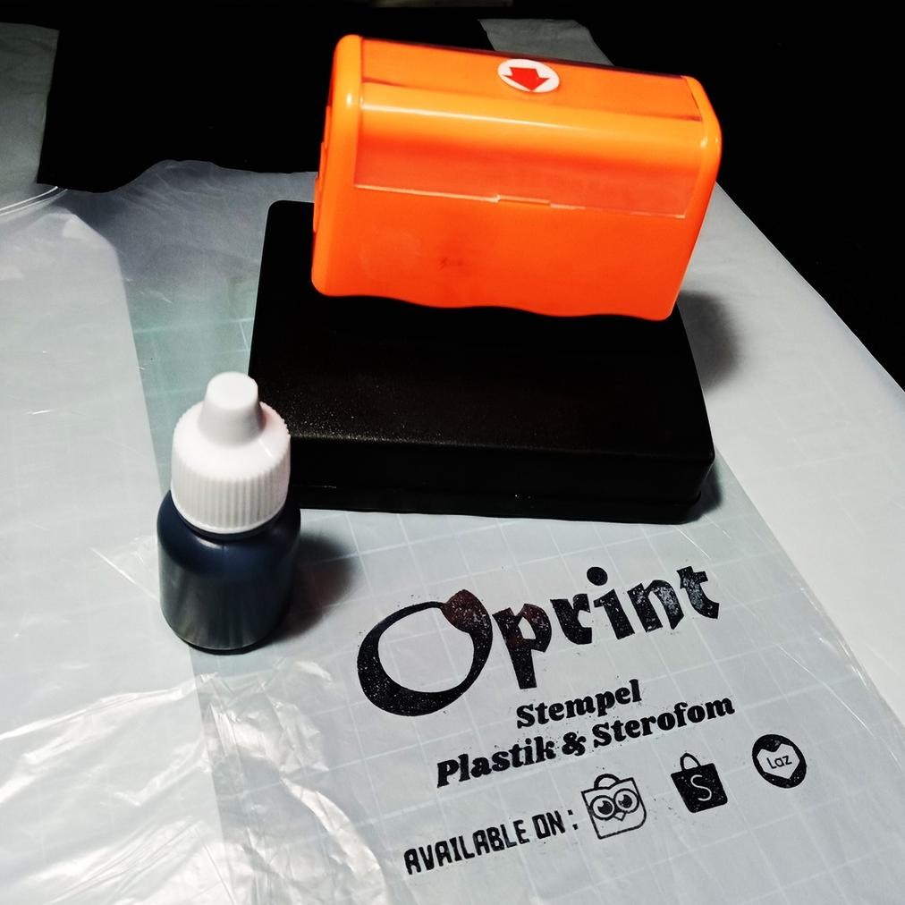 

Stempel Untuk Plastik, Cap Minuman, Sterofom, Stempel Permanen Waterproof