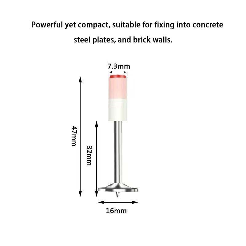 100Pcs Paku Tembak Beton 25/32Mm Paku Beton Kecil Paku Beton Tembak Utk Isi Paku Tembak Beton Tembak