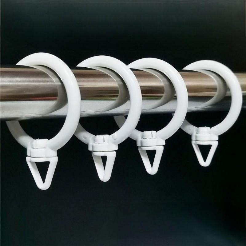 50Pcs Cincin Gorden Gorden Ring Hordeng Ring Ring Bulat Hordeng