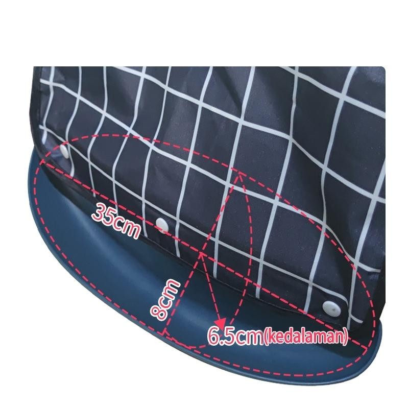 Celemek Makan Dewasa Bib Makan Celemek Dewasa Tahan Air Celemek Makan Orang Tua Celemek Silikon Cele