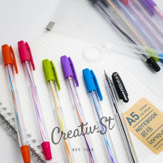 

Promo !!! Standard Bolpen Pulpen Pena Fizz Pen 0.38Mm