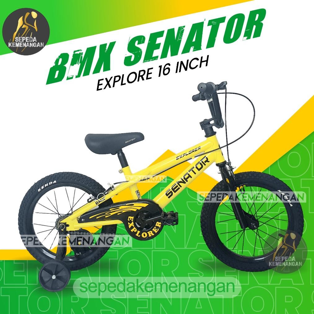 SEPEDA ANAK BMX SENATOR EXPLORE UKURAN 16 INCH