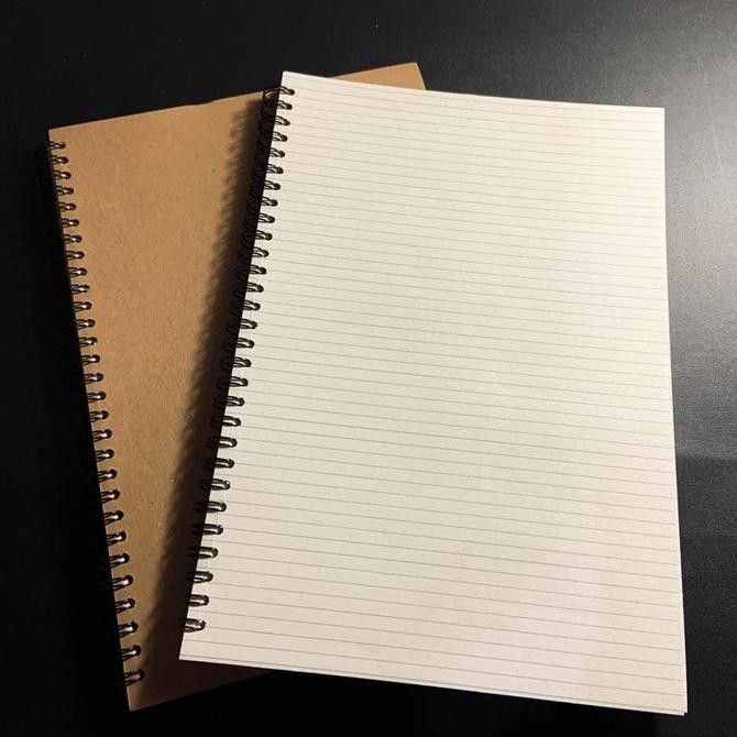 

Spot Barang !!! [Tulis.Id] Simple Basic Bookpaper B5 Spiral Notebook