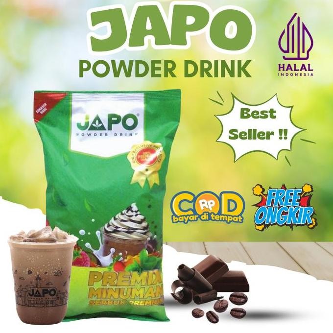 

1 Kg Japo Powder Drink Bubuk Minuman Kualitas Premium Best Seller