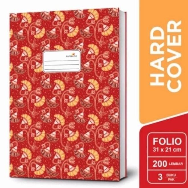 

Buku Folio Paperline Hardcover 200 Lembar