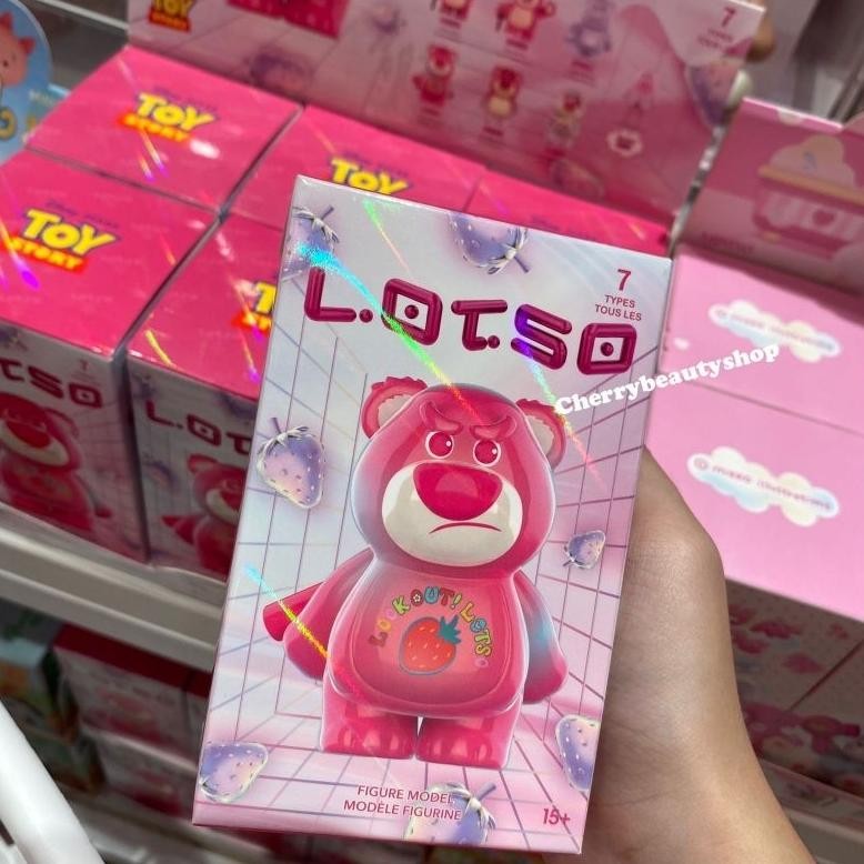 Miniso X Lotso Blind Box Figure Figurine Lotso Huggin Bear Hologram Edition