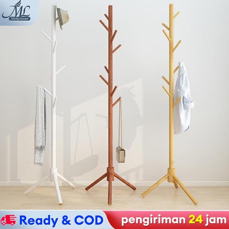 Stand Hanger Hanger/Stand Hanger Kayu/Stand Hanger/Gantungan Topi Multifungsi/Gantungan Tas Dan Topi