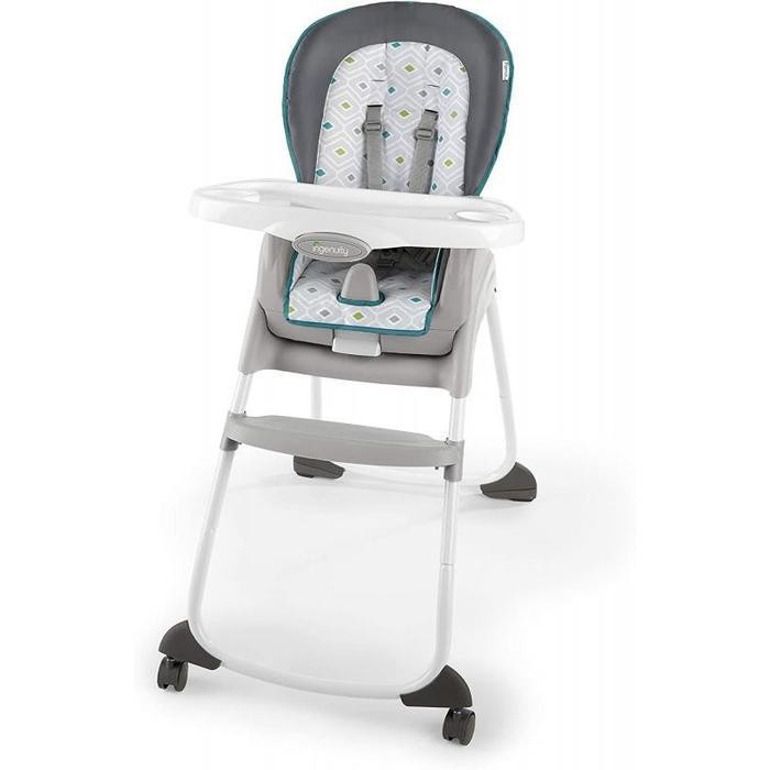 High Chair Kursi Makan Bayi Baby Chair Ingenuity Smartclean Trio 3-In-1 Original Dan Terpercaya