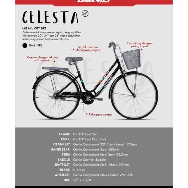 Sepeda Mini 26 Genio Calesta By United Bike