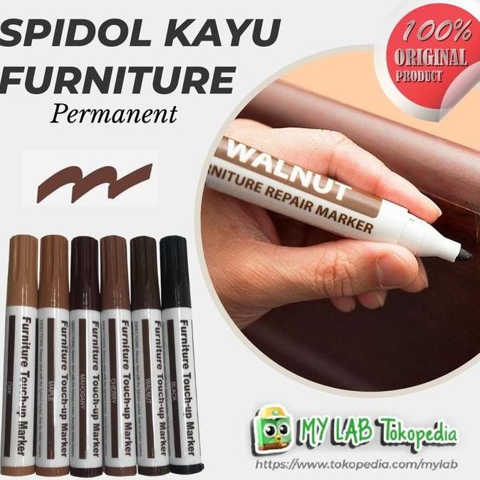 

Spidol Furnitur Kayu Penghilang Goresan - Furniture Touch Up Marker