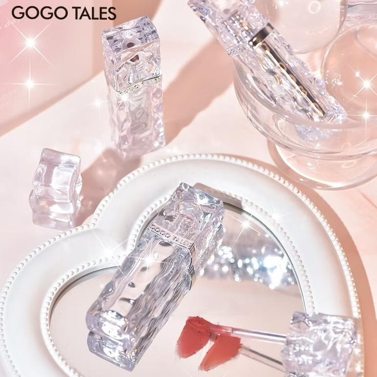 GOGO TALES Ice Lipmud Lipcream Tahan Lama Matte Lipstik Lip Gloss Lipstick Liquid Bibir Liptint