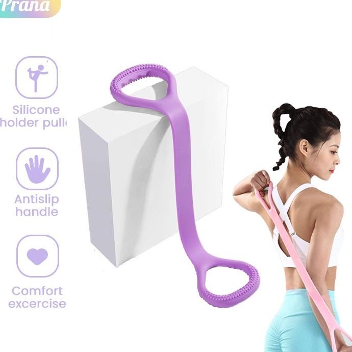 Prana Tali Yoga Tretching Tali Olahraga Enam Gym Otot Fitne Elati Portable Pnb6
