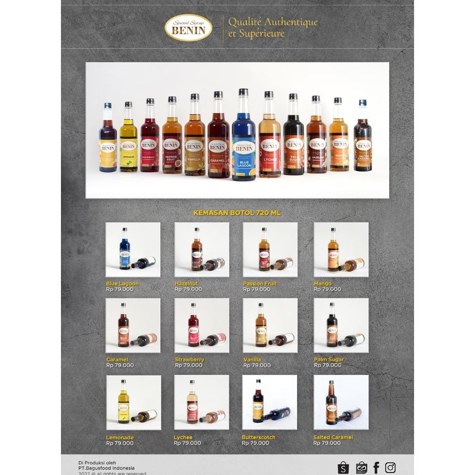 

Benin Yrup Numan 720 Ml Varian Fruit