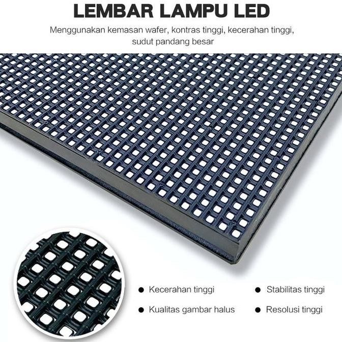 Panel Module Modul Led P5 Indoor Rgb Full Color Running Text