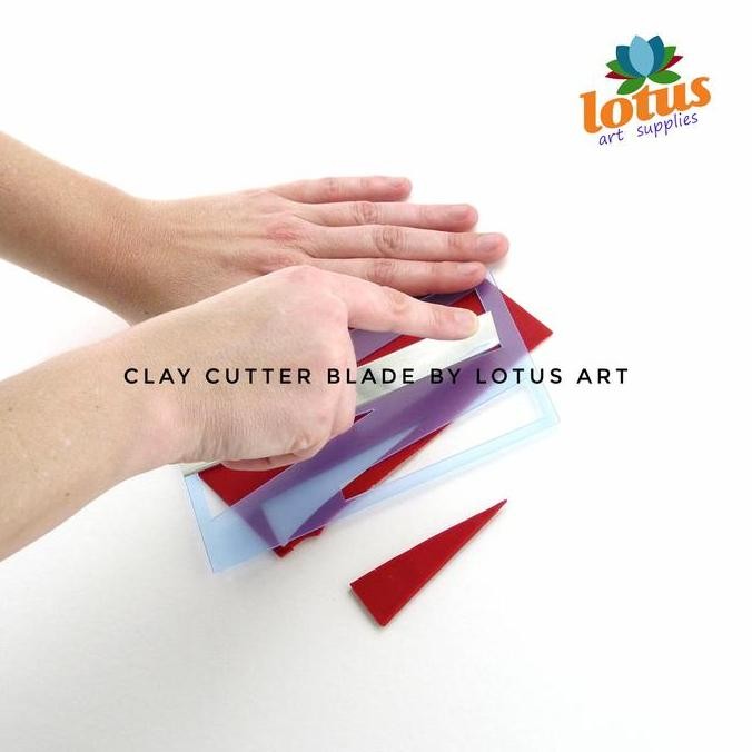 

new !!! Flexible Clay Polymer Cutter Carbon Steel Blade murah