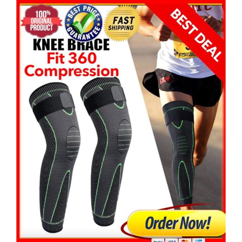 HARGA DISKON Premium Knee Brace | Peyangga Lutut | Knee Wrap Brace Pelindung Lutut