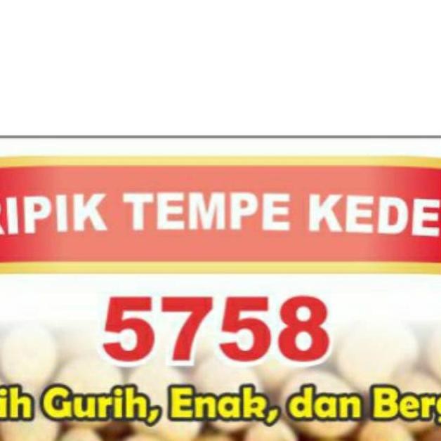 

Terbaru Keripik Tempe Kedelai 100 Gram