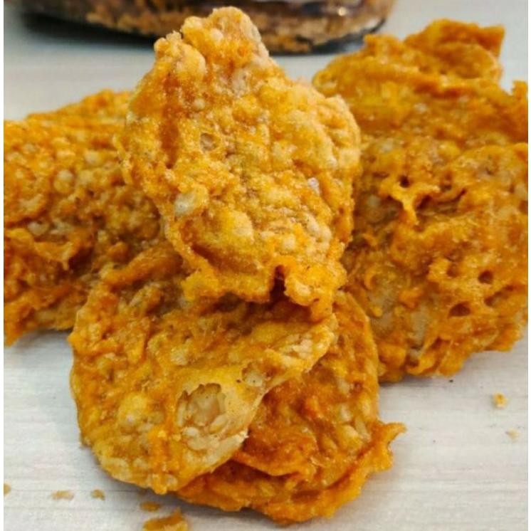 

Mampu Bersaing Keripik Tempe Tepung Rasa Gurih Asin Berat 200Gram/Snack Kiloan