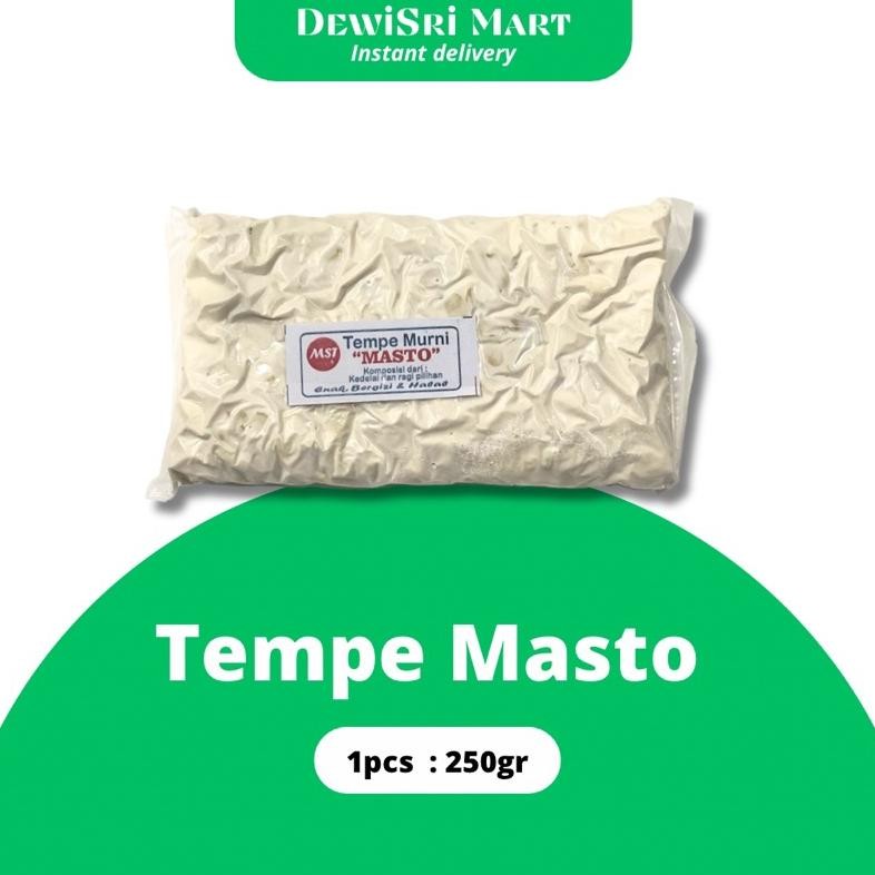 

Bisa Diandalkan Tempe Masto 250G - Dewi Sri Mart