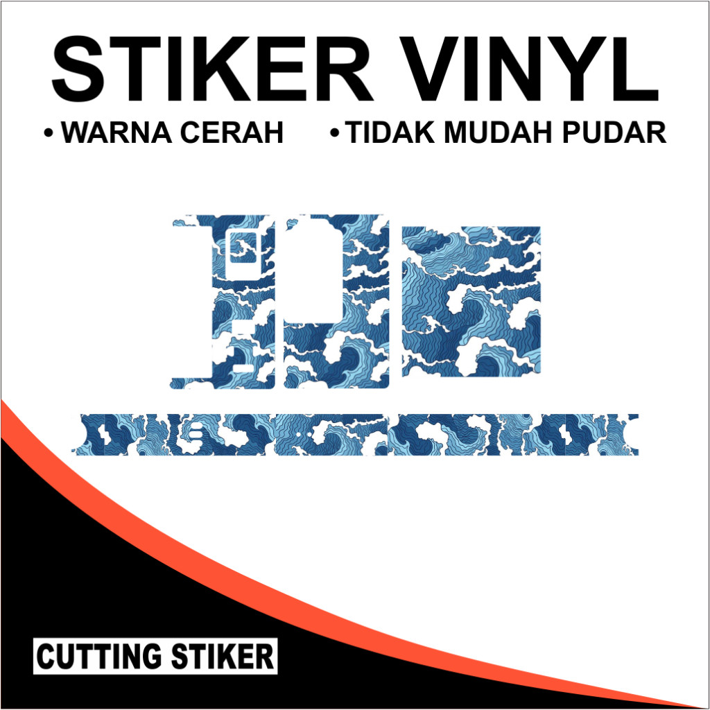 

Terlaris Presisi Paketan Stiker B80 Laminasi Doff 40 Casing/Stiker Panel Vynil Bisa Custom Dan COD