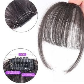 Poni Palsu Depan Poni Rambut Palsu Tipis / Hair Clip Poni Depan Ala Korea Murah