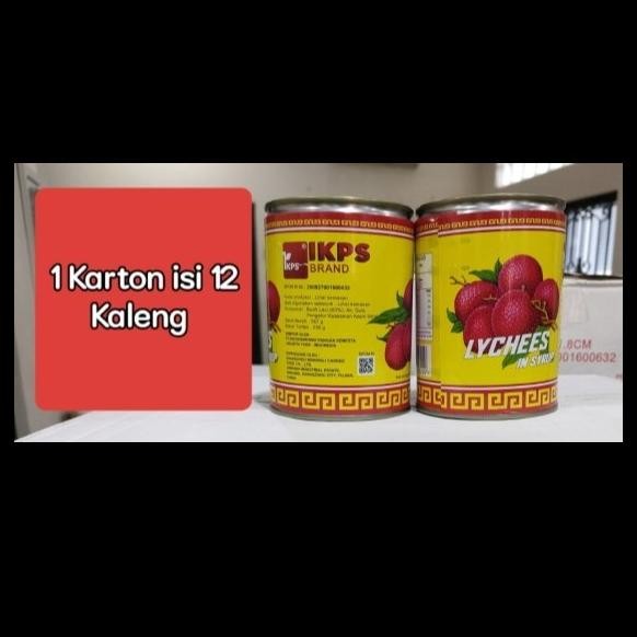 

1 KARTON IKPS LYCHEE LECI KALENG 1 DUS ISI 12 KALENG / 12 X 567GR